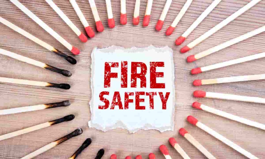 Fire safety protocols.