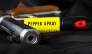 pepper spray on airplanes